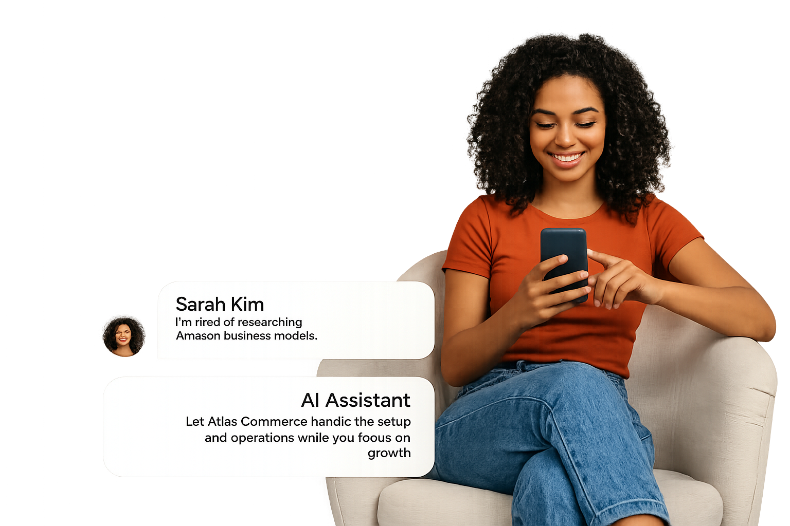 Atlas commerce hands-off business